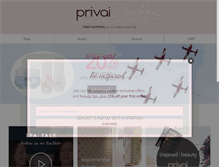 Tablet Screenshot of privai.com